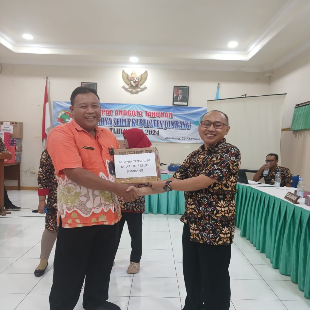 Anggota yang meraih reward belanja terbanyak di oko koperasi Karya Sehat